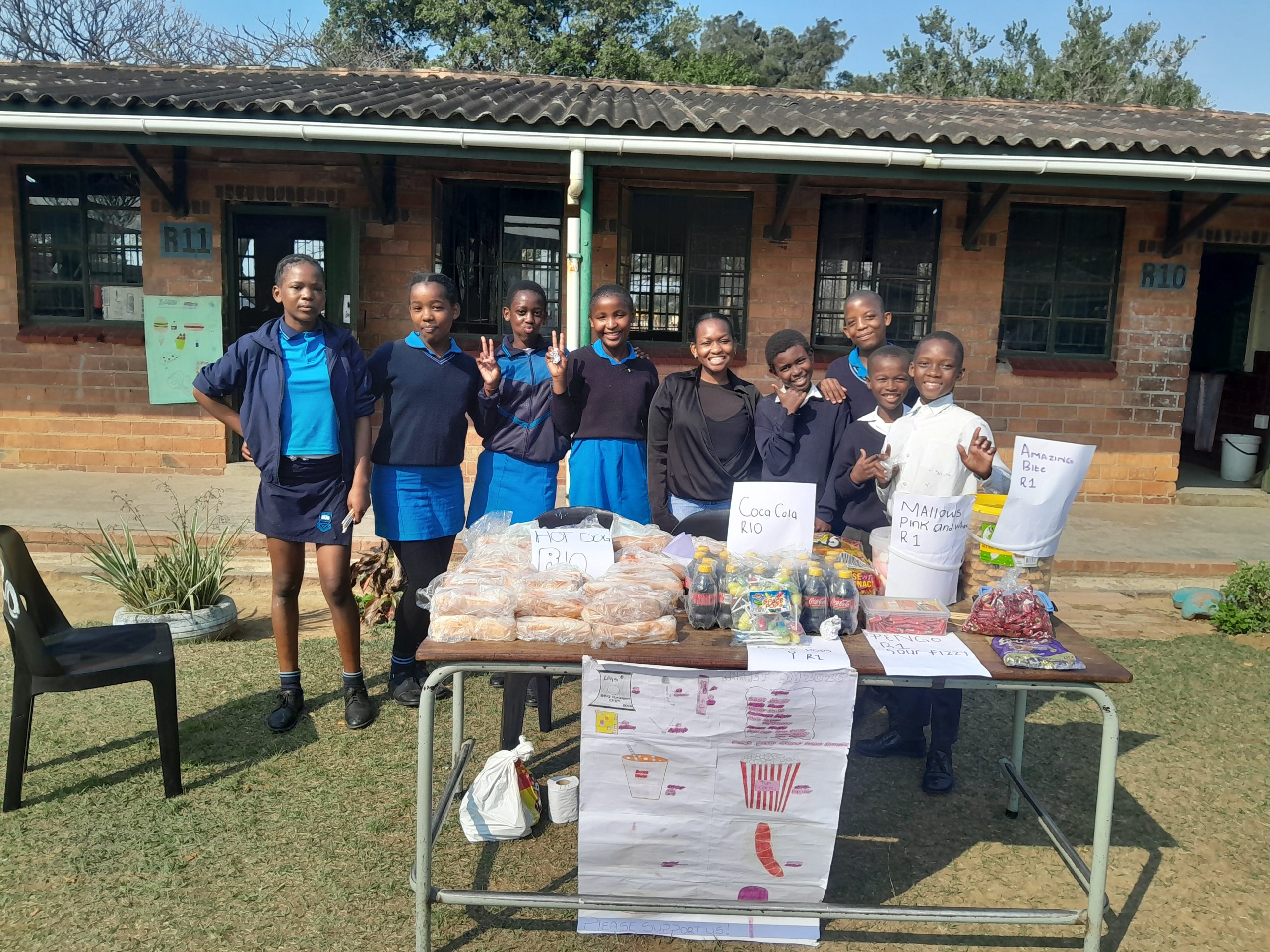 Manzolwandle Primary School Grade 7 Market Day store