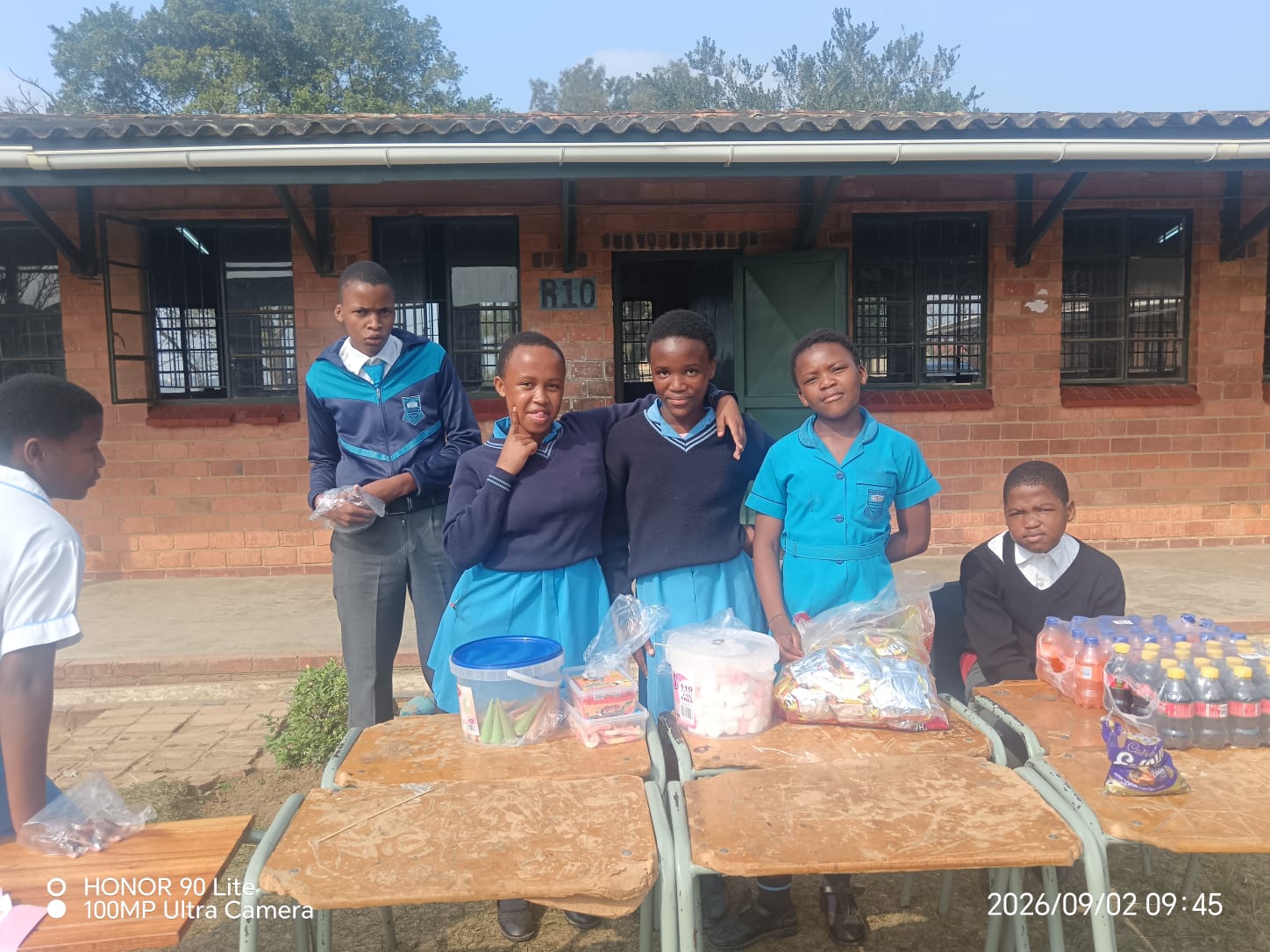 Learners supporting Market Day businesses