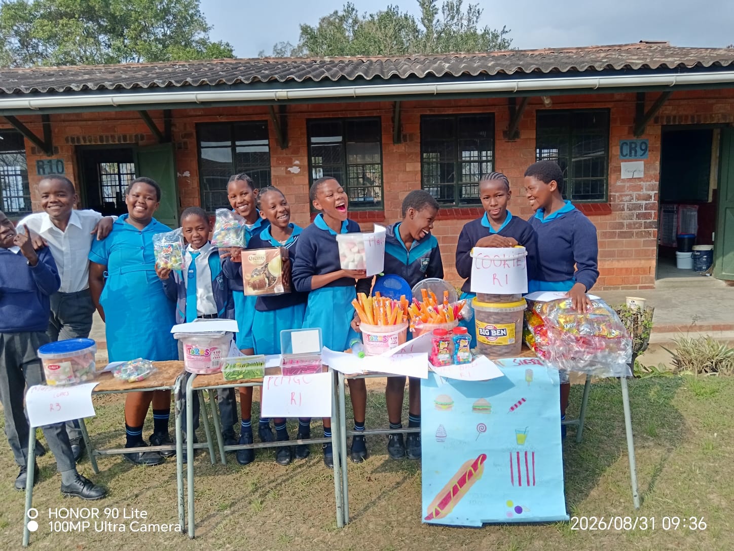Grade 7 Market Day project
